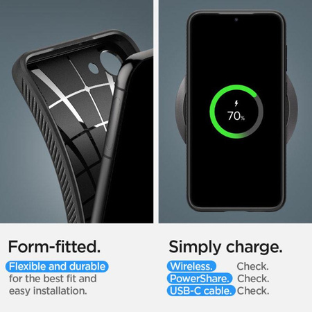 Spigen Liquid Air - Etui pour Samsung Galaxy S23 (Noir mat)