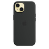 Apple Silicone Case - Coque en silicone avec MagSafe pour iPhone 15 (noir)