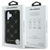 Karl Lagerfeld MagSafe Karl Head - pouzdro pro iPhone 16 (černé)