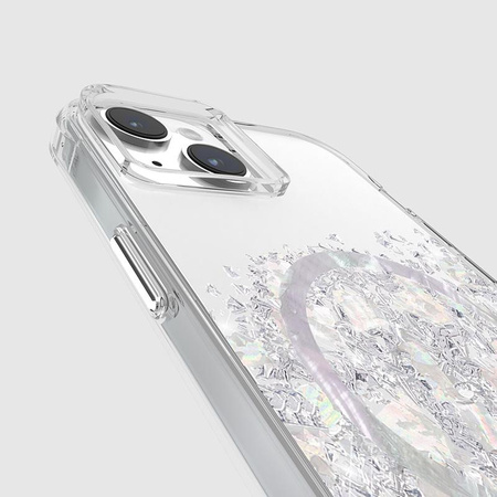 Case-Mate Karat MagSafe - iPhone 15 Plus Case with Mother of Pearl (A Touch of Pearl)
