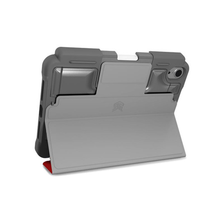 STM Dux Plus - Páncélozott tok iPad mini 7 (2024) / mini 6 (2021) MIL-STD-810G Apple Pencil tartóval (piros)