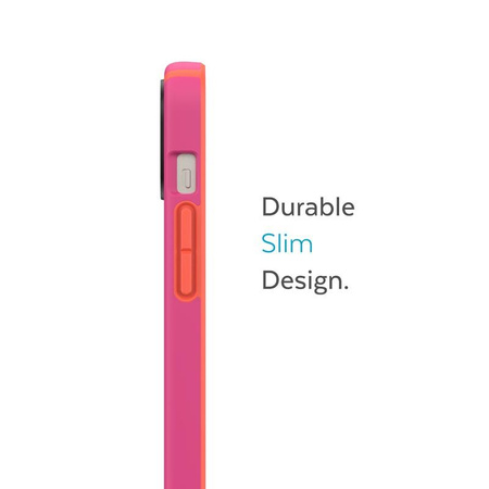 Speck CandyShell Pro + MagSafe - Etui iPhone 14 Plus z powłoką MICROBAN (Digital Pink / Energy Red)