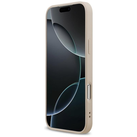 ETUI DO IPHONE 17 PRO MAX do MAGSAFE GUESS SAFFIANO ORYGINALNE RÓŻOWE CASE
