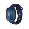 Crong Liquid – Armband für Apple Watch 44/45/46/49 mm (marineblau)