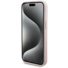 Guess Bundle Pack MagSafe 4G Metal Gold Logo - Case Set + Power Bank 5000mAh MagSafe iPhone 15 (pink)