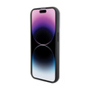 Karl Lagerfeld Gripstand Saffiano Choupette tűk - iPhone 15 Pro tok (fekete)