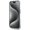 Karl Lagerfeld IML Metall Karl Head MagSafe - Hülle für iPhone 15 Pro Max (weiß)