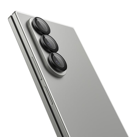 Spigen Optik Pro HD GLAS.TR EZ Fit Camera Protector 2-Pack - Verre de protection pour Samsung Galaxy Z Fold 7 (2 pcs)(Noir)