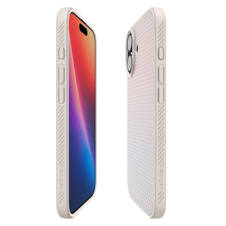 ETUI DO IPHONE 17 SPIGEN LIQUID AIR ORYGINALNE BEŻOWE ELEGANCKIE CASE