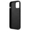 Karl Lagerfeld Saffiano Karl & Choupette Heads - Etui iPhone 12 Pro Max (czarny)