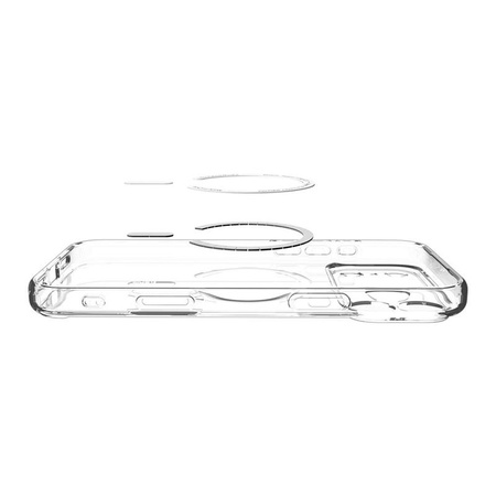 ETUI DO IPHONE 17 PRO MAX do MAGSAFE SPIGEN HYBRID ORYGINALNE PRZEZROCZYSTE