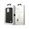 BMW Silicone Metal Logo - iPhone 15 Pro Max Case (black)
