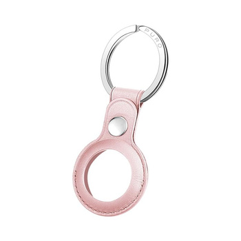 Puro SKY Case - Apple AirTag keychain in eco-friendly leather (sand pink)