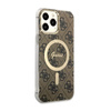 Guess 4G MagSafe - iPhone 13 Pro Max Case (Brown)
