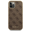 Guess 4G Collection - iPhone 12 / iPhone 12 Pro tok (barna)