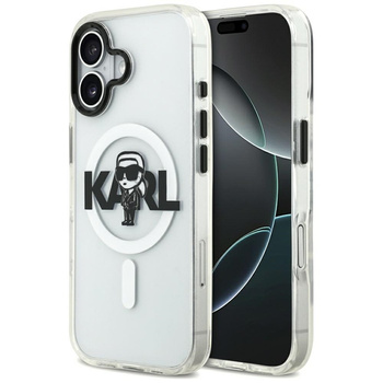 Etui do iPhone 17 do MagSafe Karl Lagerfeld Oryginalny Przezroczysty Case