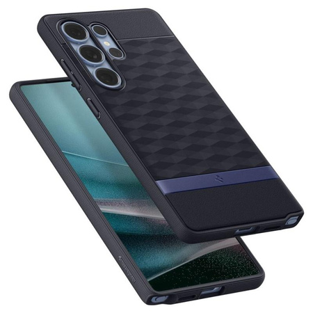 Spigen Parallax MagSafe - Etui pour Samsung Galaxy S25 Ultra (Navy Violet)