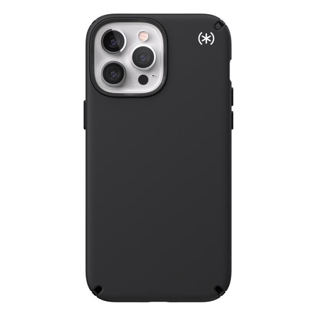 Speck Presidio2 Pro - pouzdro pro iPhone 13 Pro Max / iPhone 12 Pro Max s povrchovou úpravou MICROBAN (černé)