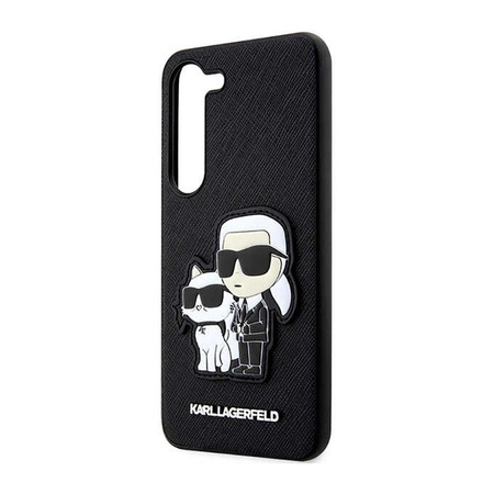 Karl Lagerfeld NFT Saffiano Karl & Choupette - Samsung Galaxy S23 Case (black)