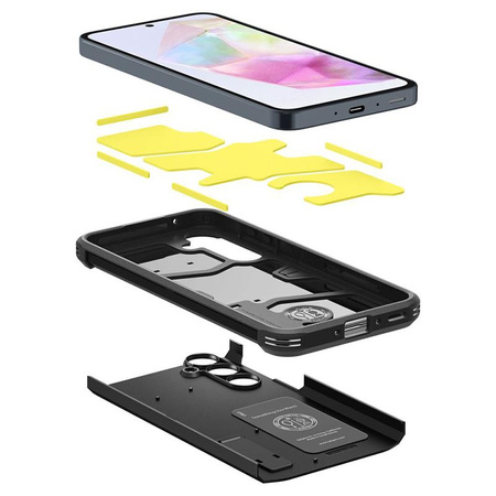 Spigen Tough Armor - Etui pour Samsung Galaxy A35 5G (Noir)