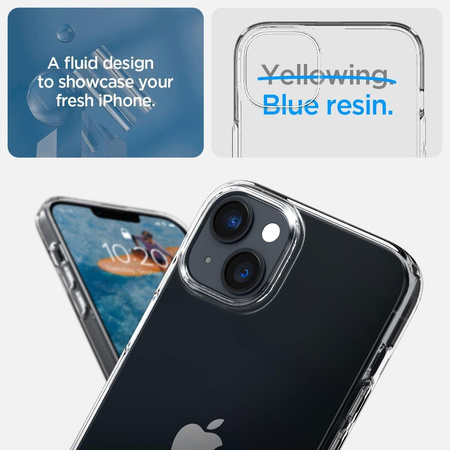 Spigen Liquid Crystal - Hülle für iPhone 14 (Transparent)