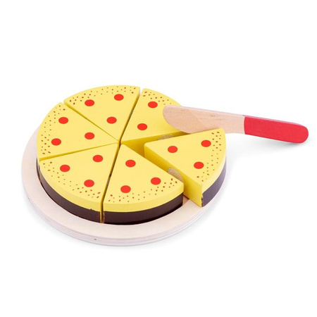 New Classic Toys - Coupe-gâteau en bois pour crème fouettée