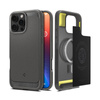 Spigen Rugged Armor MagSafe - Gehäuse für iPhone 16 Pro (Grau)