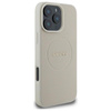 Guess Grained Ring MagSafe - iPhone 16 Pro Max Case (beige)