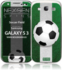 Nexgen Skins - Samsung GALAXY S III (Soccer Field 3D) 3D effect case skin set