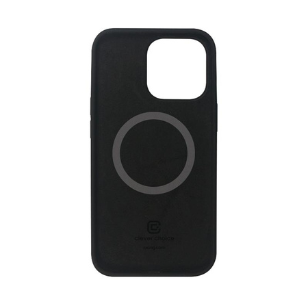 Crong Color Cover Magnetic - iPhone 13 Pro Max MagSafe tok (fekete)
