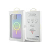 Guess IML Iridescent MagSafe - Coque pour iPhone 15 Plus (violet)