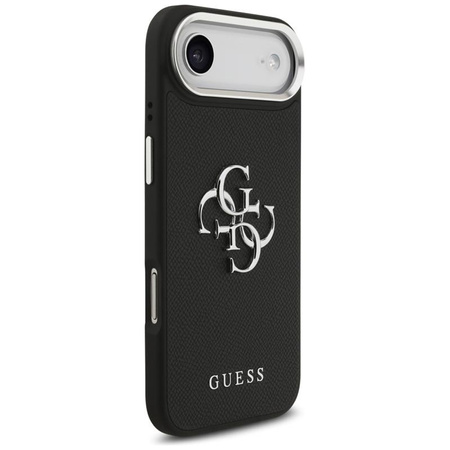 ETUI DO IPHONE AIR GUESS CZARNE ORYGINALNE SKÓRZANE ELEGANCKIE CASE PLECKI