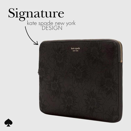 Kate Spade New York Slim Sleeve - obal na MacBook Pro 13" / MacBook Air 13" / Notebook 13" (Reverse Hollyhock)