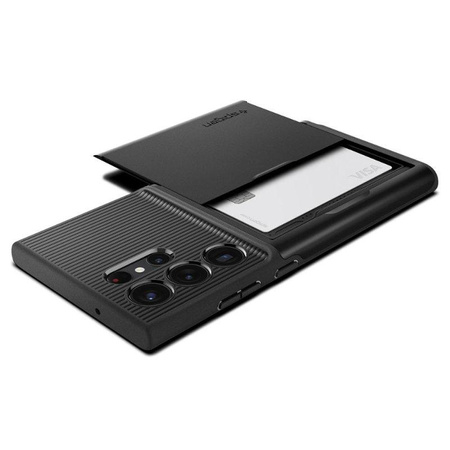 Spigen Slim Armor CS - Etui pour Samsung Galaxy S23 Ultra (Noir)