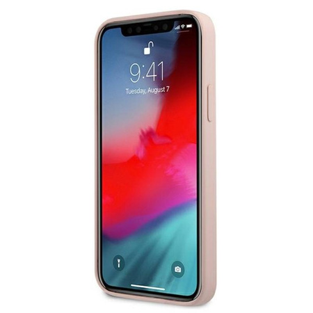 Silikonové pouzdro Karl Lagerfeld Choupette Head - iPhone 12 / iPhone 12 Pro (růžové)
