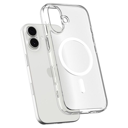 ETUI DO IPHONE 17 do MAGSAFE SPIGEN ULTRA HYBRID ORYGINALNE PRZEZROCZYSTE