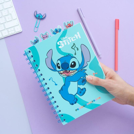 ZESZYT A5 STITCH W KROPKI DLA DZIECI Disney NOTES Z PRZEKŁADKAMI