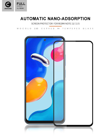 Mocolo 2.5D Full Glue Glass - Verre de protection pour Xiaomi Redmi Note 11 / 11S