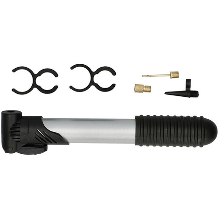 Dunlop - handy mini ball bike pump interchangeable tips