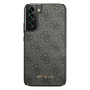Guess 4G Metal Gold Logo - Etui Samsung Galaxy S22+ (gris)