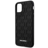 Karl Lagerfeld Monogram 3D Pattern - Case for iPhone 11 (Black)
