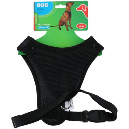 Harness / harness for dog 67.6 x 106.5 cm roz. L (black)