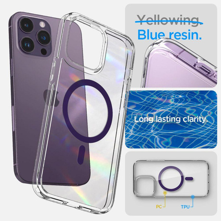 Spigen Ultra Hybrid MagSafe - Case for iPhone 14 Pro Max (purple)