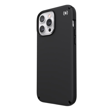 Speck Presidio2 Pro - Coque pour iPhone 13 Pro Max / iPhone 12 Pro Max avec revêtement MICROBAN (Noir)