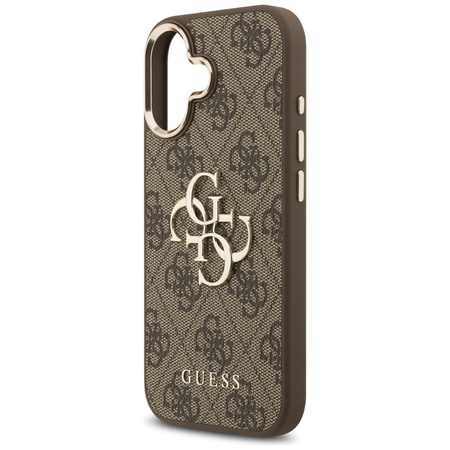 Guess 4G Big 4G Classic Logo - Case iPhone 17 (Braun / Gold)