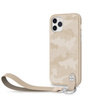 Moshi Altra - Etui z odpinaną smyczką iPhone 12 / iPhone 12 Pro (system SnapTo) (Sahara Beige)