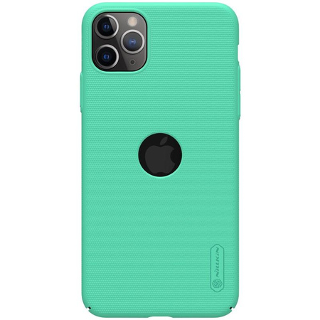 Nillkin Super Frosted Shield - Pouzdro pro Apple iPhone 11 Pro s výřezem pro logo (mátově zelené)