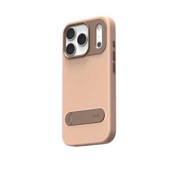 ETUI DO IPHONE 17 PRO do MAGSAFE MOSHI SKÓRZANE MAGNETYCZNE PODSTAWKA