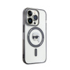 Karl Lagerfeld IML Karl Head MagSafe - iPhone 15 Pro tok (átlátszó)