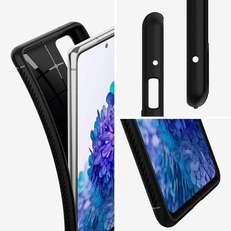 Spigen Rugged Armor - tok Samsung Galaxy S20 FE készülékhez (fekete)